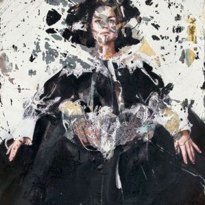 Lita Cabellut--Te-Imagino-de-Negro
